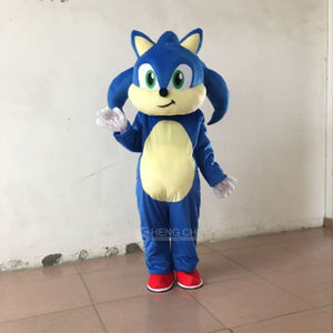 Hot bán <span class=keywords><strong>Sonic</strong></span> <span class=keywords><strong>HEDGEHOG</strong></span> Linh Vật Trang phục sang trọng linh vật dưa hấu Linh Vật Trang phục cho Đảng - Product Image 3