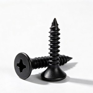 En stock al por mayor: Tornillo autorroscante para paneles de yeso C1022A métrico M6 con cabeza de trompeta y fenda Phillips para instalación de techos - Product Image 1