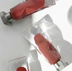 Forma del tubo materiale ABS vuoto tubo per lucidalabbra vuoto da 4ml tubo per rossetto liquido