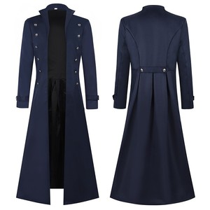 Traje Medieval Vintage Minthson para Hombre, Chaqueta Larga Gótica, Esmoquin de <span class=keywords><strong>Showman</strong></span>, Frac, Abrigo, Disfraz de Halloween - Product Image 1