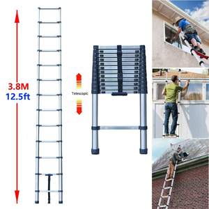Escalera Telescópica de Seguridad de Acero Inoxidable de Alta Resistencia, Escalera de Agilidad para Uso en Exteriores y Almacenes, Fabricada en China por <span class=keywords><strong>Lidl</strong></span> - Product Image 3