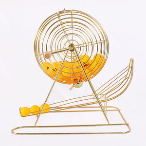 Benutzer definiertes Bingo-Set mit Bingo-Bällen Lotterie-Maschine Zieh maschine und Bingo-Karte - Product Image 2