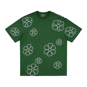 <span class=keywords><strong>T</strong></span>-<span class=keywords><strong>shirt</strong></span> ample à manches courtes imprimé en mousse 3D, tendance mode, streetwear hip-hop, pull unisexe, haut décontracté - Product Image 6