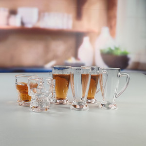 <span class=keywords><strong>Mini</strong></span> verres <span class=keywords><strong>à</strong></span> liqueur de <span class=keywords><strong>bière</strong></span> personnalisés avec base en mélamine lourde tasses <span class=keywords><strong>à</strong></span> <span class=keywords><strong>bière</strong></span> transparentes pour les fêtes d'anniversaire ou d'amis verre de tir de saké - Product Image 6