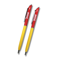 Stylo bille métallique personnalisé avec logo, commande en gros, idéal pour les promotions d'entreprise, les écoles et les cadeaux événementiels