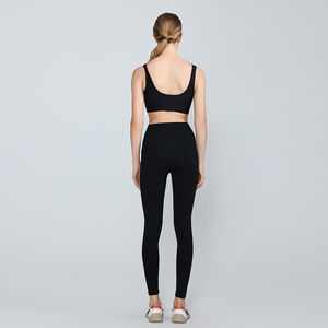 Bộ đồ tập Gym thiết kế riêng chất liệu Dry Fit, trang phục Yoga nữ, bộ 2 món, quần áo thể thao nữ, chất lượng cao, bộ tập thể dục - Product Image 3