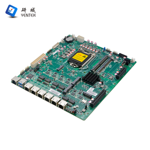 เมนบอร์ดใหม่ Z390 LGA1151 รองรับ I3/I5/I7/I9 2 DDR4 ช่อง SATA3.0 คู่ ช่อง MSATA ช่อง HD VGA 7 ช่อง USB 2 ช่อง COM 6 ช่อง RJ45 LAN สำหรับเซิร์ฟเวอร์ ไฟร์วอลล์ อุตสาหกรรม - Product Image 1