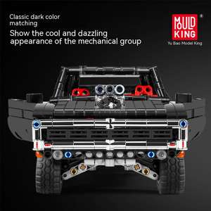 モールドキング13081マッスルカーリモートコントロールテクニックシリーズブロックビルディングおもちゃカーモデルビルディングおもちゃ - Product Image 6