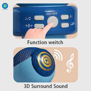 <span class=keywords><strong>ไมโครโฟน</strong></span>ดนตรีอเนกประสงค์ไร้สายแบบออลอินวัน พร้อมลำโพงเสียงรอบทิศทาง 3 มิติ ของเล่นดนตรีเพื่อการศึกษาสำหรับเด็ก - Product Image 3