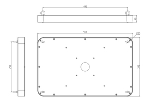 Top-Mounted RFID cổng Reader chống trộm thiết bị cho các cửa hàng bán lẻ thông minh UHF RFID Hệ thống an ninh như một New EAS hệ thống - Product Image 4