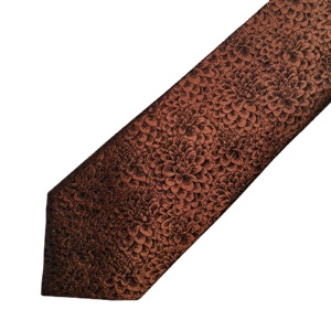 Vente en gros 100% pure soie tissée Jacquard Tan Floral mariage <span class=keywords><strong>cravate</strong></span> personnalisation pour hommes cravates classiques - Product Image 4