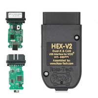 High-quality Universal 1:1 HEX V2 VCDS for COM 253 Software for Audi Vehicle Diagnostics PLCC Text OLIVER Fitment