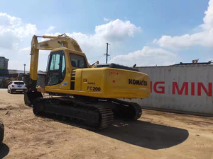 PC200-6 Komatsu รถขุดมือสองสภาพการทำงานที่ดีสำหรับการก่อสร้าง - Product Image 2