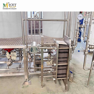<span class=keywords><strong>Machine</strong></span> de brassage de <span class=keywords><strong>bière</strong></span> automatique à 4 cuves en acier inoxydable, contrôlée par PLC, chauffée à la vapeur, 400L - Product Image 5