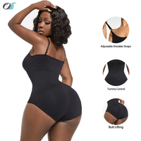Body modelant le corps à la mode pour les femmes serrant le body amincissant à haute élasticité.