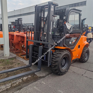 Lg35dt Lonking Merk <span class=keywords><strong>3.5</strong></span> <span class=keywords><strong>Ton</strong></span> <span class=keywords><strong>All</strong></span>-<span class=keywords><strong>Terrain</strong></span> Heftruck Met Cabine/Airconditioner 45kw Motor - Product Image 5