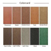 Carreaux de terrasse en bois composite en plastique pour terrasse/patio/piscine Carreaux de terrasse en WPC de haute qualité pour plancher autobloquant de jardin