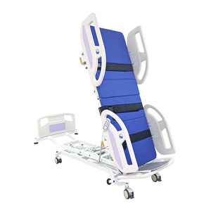 Lit médical manuel multifonctionnel pour soins intensifs, lit médical en acier, chaise de réadaptation médicale, lit d'hôpital, certifié ISO - Product Image 2