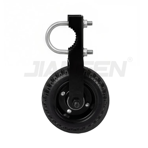 Heavy Duty 6 pouces 8 pouces Swing Gate Wheel Porte coulissante Double roue Clôture Porte Roues pour porte en bois - Product Image 2