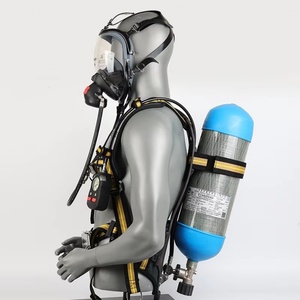 RHZK6.8B Nuevo Equipo de Respiración Autónomo (SCBA) de Presión Positiva Estándar con Cilindro de Fibra de Carbono para Seguridad contra Incendios - Product Image 6