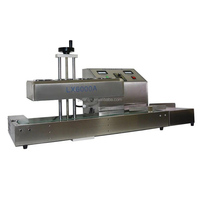 Scelleuse automatique de bouteilles en plastique, pour scellage de flacons à Induction continue, Machine de scellage en Film aluminium, ml, haute vitesse