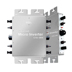 <span class=keywords><strong>Microinversor</strong></span> de conexión a red solar impermeable de alta calidad <span class=keywords><strong>1200W</strong></span> 110V 120V o 220V CA 50/60Hz salida para sistema de energía Solar en red - Product Image 2