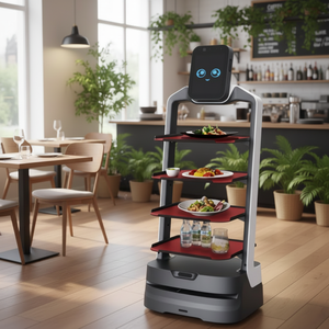 Vente à prix réduit de robots serveurs intelligents pour la livraison en libre-service dans les restaurants - Product Image 2