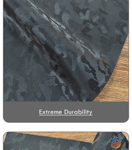Tela 3D de alta calidad en oferta, 0.9mm, con patrón perlado, cuero sintético PU suave. - Product Image 5