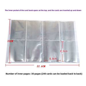 Album <span class=keywords><strong>de</strong></span> collection <span class=keywords><strong>de</strong></span> cartes Pokémon 240 PP, best-seller, pour collectionneurs, dessin animé, anime - Product Image 2