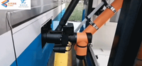 Stasiun Pengisian Daya Mobil Otomatis AUBO AI AGV Robot Kolaboratif 6 Axis Motor PLC Mobil Energi Baru (Baja Tahan Karat)