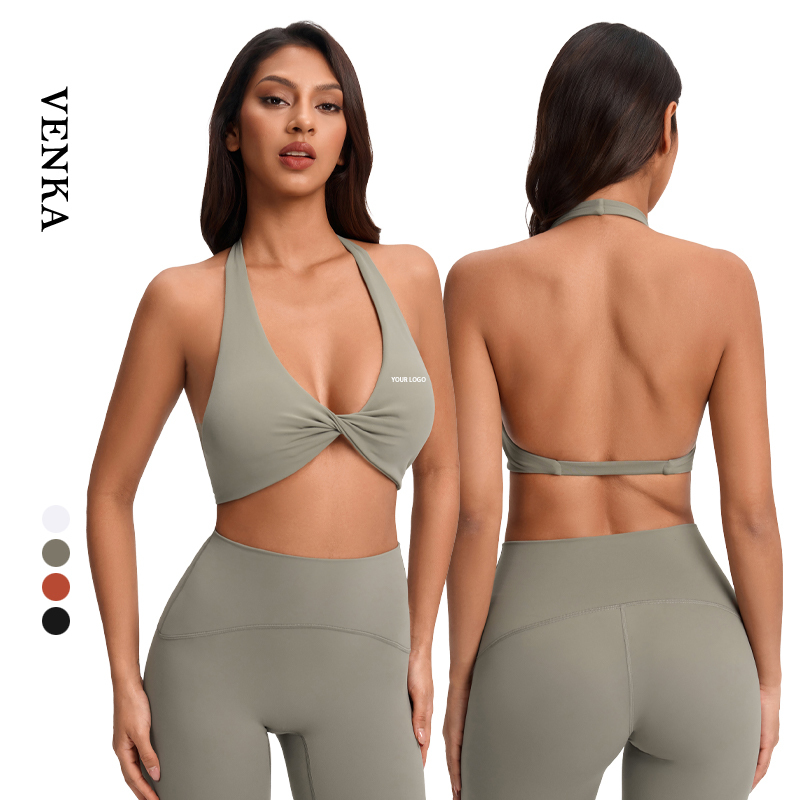 Female Athletic Wear High Round Nck