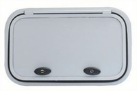 Porte de rangement en aluminium pour camping-car, porte de caravane