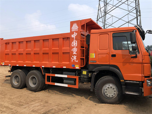 รถบรรทุกฮาวโอ 6x4 ยูโร 2 ดีเซล รถบรรทุกขนาดเล็กใหม่สำหรับงานเหมือง รถดัมพ์ 10 ล้อ บรรทุกได้ 11-20 ตัน พวงมาลัยซ้าย กล้องมองหลัง 251-350 แรงม้า 6-8 ลิตร - Product Image 5