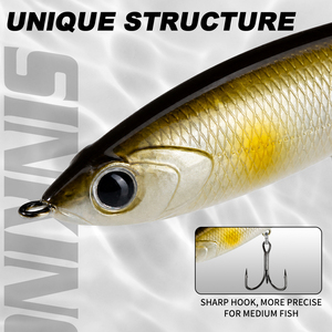 เหยื่อปลอมแบบดินสอ Red <span class=keywords><strong>Devil</strong></span> Floating Pencil Lure ขนาด 75 มม. น้ำหนัก 6 กรัม แบบ WTD Walk the Dog สำหรับตกปลาผิวน้ำ หัวสีแดง เรืองแสง UV สำหรับตกปลาแบส ปลาไพค์ ตกปลาชายฝั่ง - Product Image 6