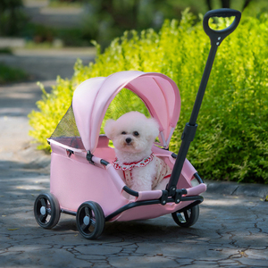 Trasportino per Animali Domestici Leggero a 4 Ruote, Mini e Grande, Economico, per Anziani e Debolati - Fiera di Canton 2026 - Product Image 1