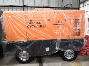 Compresseur d'air à vis diesel lubrifié portable Kaishan <span class=keywords><strong>Lgb</strong></span> KSCY550-13 550CFM pour utilisation dans les mines et le sablage, neuf - Product Image 4