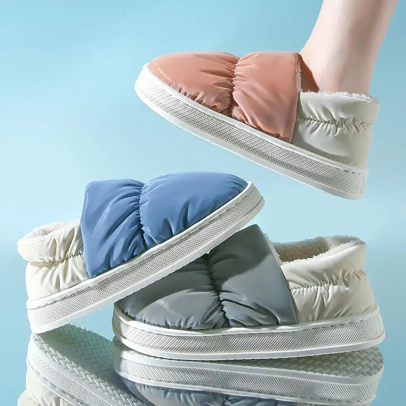 2023 hot sale winter waterproof women house slippers wholesale shoes slide sandals ladies house slippers for women