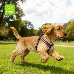 Nunbell çevre dostu naylon basit y-şekilli katı toka kapatma kolay temiz hafif dayanıklı köpek koşum uzun süreli kullanım - Product Image 1