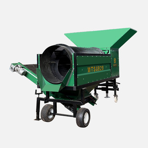 Küçük mobil Trommel ekran TS0820 cevher işleme elektrik motoru yüksek çıkış alternatif modelleri uç yan konveyör | Düşük - Product Image 2