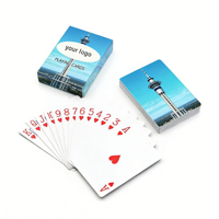Cartes à jouer de poker personnalisées de haute qualité, design souvenirs, papier rouge et blanc, finition mate, cartes à jouer de poker 58*88mm, 54 cartes