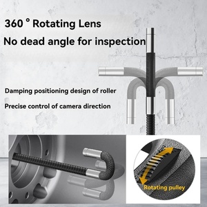 Cámara de Endoscopio Industrial con Lente de Sonda Articulada de 360° para Inspección de Tuberías - Product Image 2