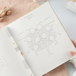 Libro de Registro de Crecimiento para Niños Pequeños, Modelo Nuevo 2025, Éxito de Ventas en <span class=keywords><strong>Amazon</strong></span>, Tamaño B5, Cubierta de Tela, Diario para Bebés, Cubierta de Tela Impresa A4, Regalo - Product Image 4