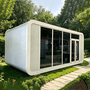 Módulo de Oficina Moderno de Aluminio, Espacio de Trabajo Móvil Modular para Exteriores, Diseño Rectangular Independiente - Product Image 2