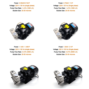 Bomba <span class=keywords><strong>de</strong></span> Flotación por Aire Disuelto <span class=keywords><strong>de</strong></span> 0.55KW~1.5KW, Generador <span class=keywords><strong>de</strong></span> Nanoburbujas, Pulverizadores <span class=keywords><strong>de</strong></span> <span class=keywords><strong>Agua</strong></span> Enriquecida con Oxígeno para Piscicultura y Construcción - Product Image 3