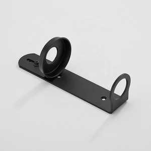 Hf Treo Tường Thép Không Gỉ Matte Màu Đen 300Ml Để 350Ml Spa Dầu Gội Xà Phòng Giữ Chai Kệ Tắm Lotion Dispenser Khung - Product Image 5