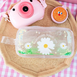 Estuche y Bolsa <span class=keywords><strong>para</strong></span> Lápices <span class=keywords><strong>de</strong></span> Plástico Transparente con Diseño Láser <span class=keywords><strong>para</strong></span> <span class=keywords><strong>Adolescentes</strong></span> - Product Image 6