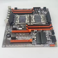 Carte mère X99 prenant en charge deux processeurs LGA2011 Xeon E5 2680 V4 et 32 Go de mémoire DDR4 2400 MHz pour ordinateur de bureau (seule la carte mère)