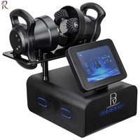 Appareil de massage rotatif 360° pour le corps entier, machine vibrante chauffante de bureau pour amincir, éliminer la cellulite et remodeler le corps