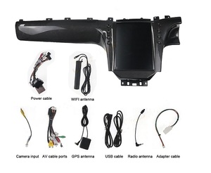 UPSZTEC Android <span class=keywords><strong>12</strong></span> Tesla écran pour Maserati GT/GC Gran Turismo Panio noir en Fiber de carbone lecteur multimédia voiture carplay unité principale - Product Image 1