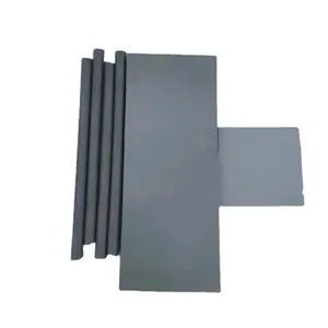 Tige en plastique PVC gris